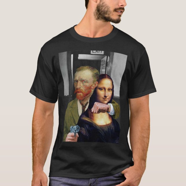 Vincent van Gogh - Mona Lisa T-Shirt (Front)