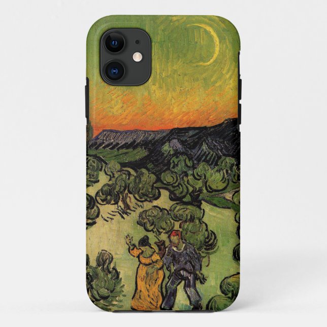 Vincent Van Gogh Moonlit Landscape Case-Mate iPhone Case (Back)