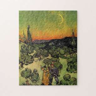 Vincent Van Gogh Moonlit Landscape Jigsaw Puzzle
