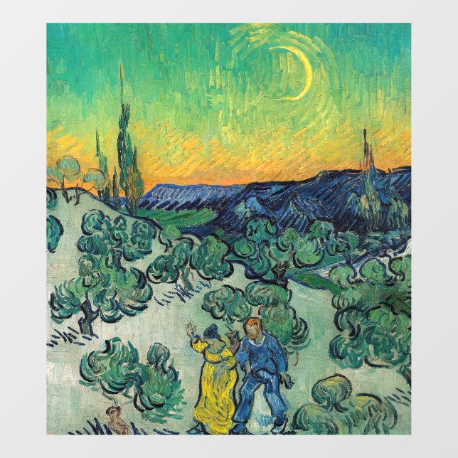 Vincent van Gogh - Moonlit Landscape with Couple (Sheet)