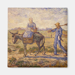 Vincent van Gogh Morning, going out to work Magnet