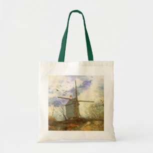 Vincent van Gogh - Moulin de la Galette, Windmill Tote Bag