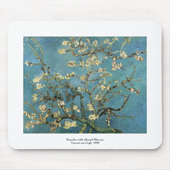 Vincent van Gogh Mouse Pad (Front)