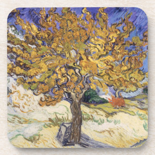 Vincent van Gogh Mulberry Tree, 1889 Coaster