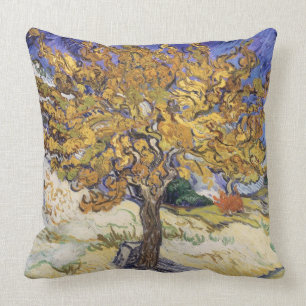Vincent van Gogh Mulberry Tree, 1889 Cushion