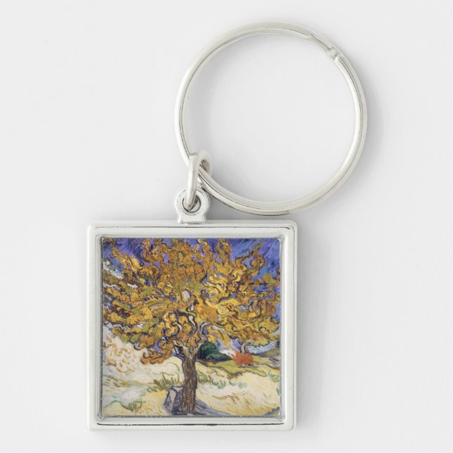 Vincent van Gogh | Mulberry Tree, 1889 Key Ring (Front)