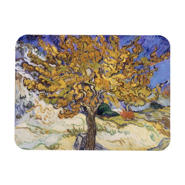 Vincent van Gogh | Mulberry Tree, 1889 Magnet (Horizontal)