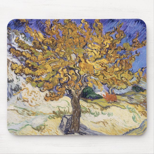 Vincent van Gogh | Mulberry Tree, 1889 Mouse Pad (Front)