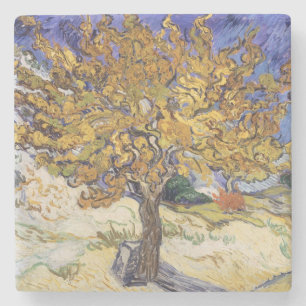 Vincent van Gogh Mulberry Tree, 1889 Stone Coaster