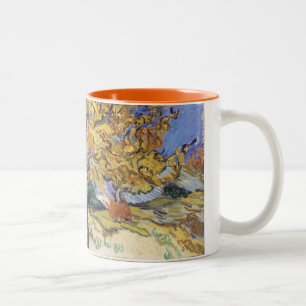 Vincent van Gogh   Mulberry Tree, 1889 Two-Tone Coffee Mug