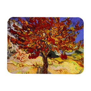 Vincent Van Gogh Mulberry Tree Fine Art Painting Magnet