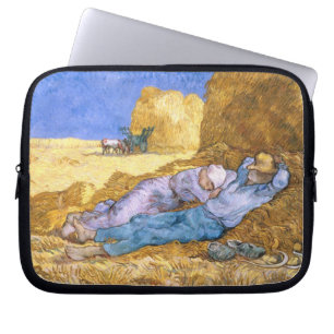 Vincent van Gogh Noon, The Siesta, after Millet Laptop Sleeve