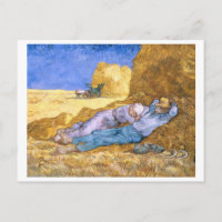 Vincent van Gogh | Noon, The Siesta, after Millet