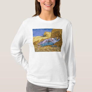 Vincent van Gogh Noon, The Siesta, after Millet T-Shirt