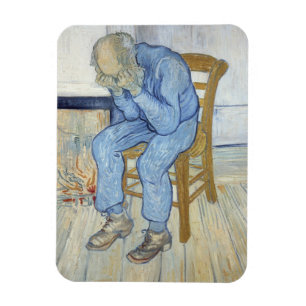 Vincent van Gogh   Old Man in Sorrow Magnet