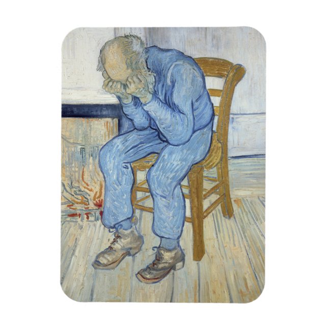 Vincent van Gogh | Old Man in Sorrow  Magnet (Vertical)