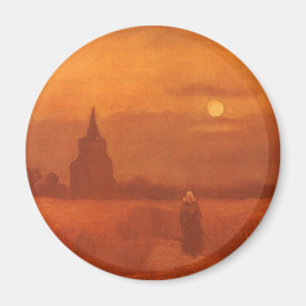 Vincent van Gogh - Old Tower in the Fields Magnet