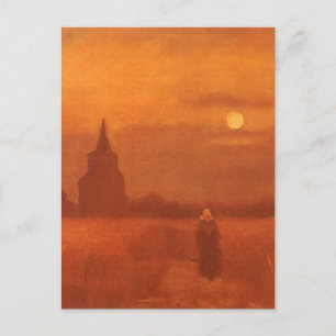 Vincent van Gogh - Old Tower in the Fields Postcard