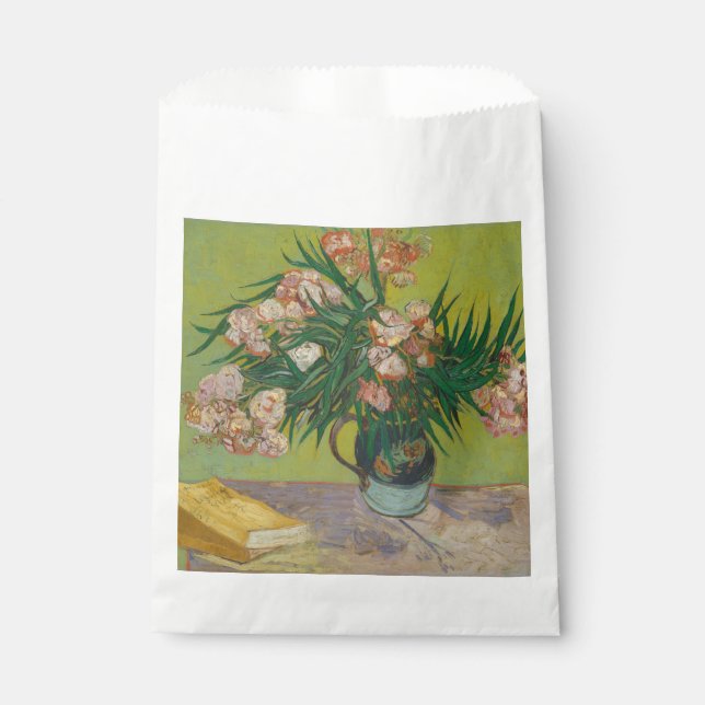 Vincent Van Gogh Oleander flower painting Favour Bag (Front)
