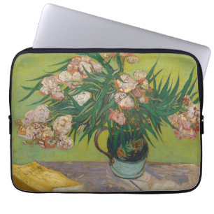 Vincent Van Gogh Oleander flower painting Laptop Sleeve