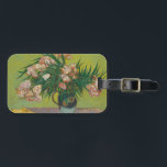 Vincent Van Gogh Oleander flower painting Luggage Tag<br><div class="desc">This Vincent Van Gogh painting is a vase of oleander flowers. Van Gogh painted it in August 1888. Oleanders were happy lively flowers to Van Gogh, and in his paiting he shows the flowers filling a majolica jug he used for his still lifes made in Arles. Artwork painting graphic post...</div>