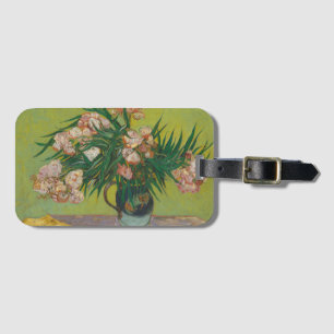 Vincent Van Gogh Oleander flower painting Luggage Tag