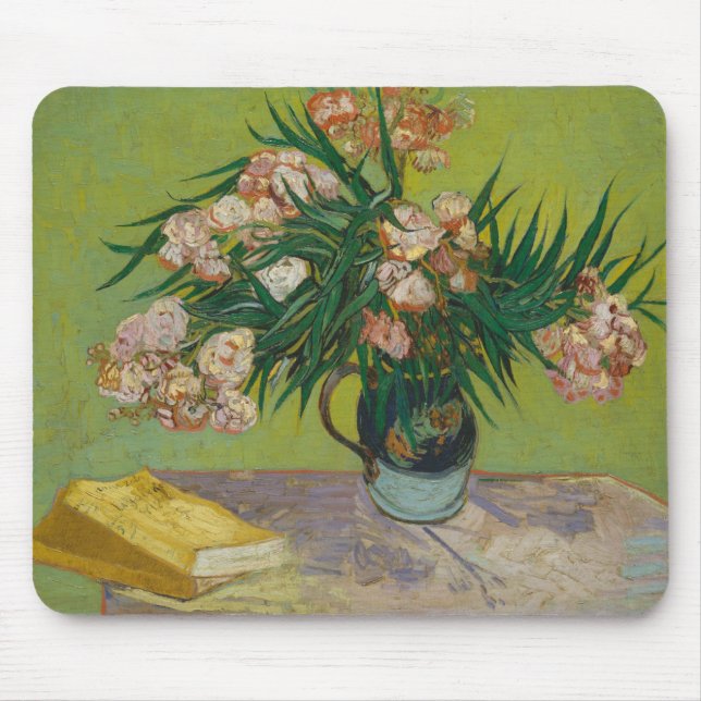 Vincent Van Gogh | Oleanders Mouse Pad (Front)