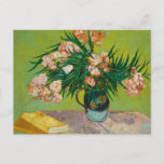 Vincent van Gogh Oleanders Postcard | Classic Art<br><div class="desc">Bring a touch of classic artistry to your correspondence with our Vincent van Gogh Oleanders Postcard. This stunning postcard features Van Gogh's iconic painting of oleander flowers, showcasing his distinctive brushwork and vibrant color palette. Perfect for art lovers, collectors, or anyone who appreciates beauty in nature, this postcard makes a...</div>