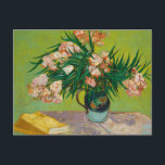 Vincent van Gogh Oleanders Postcard | Classic Art<br><div class="desc">Bring a touch of classic artistry to your correspondence with our Vincent van Gogh Oleanders Postcard. This stunning postcard features Van Gogh's iconic painting of oleander flowers, showcasing his distinctive brushwork and vibrant color palette. Perfect for art lovers, collectors, or anyone who appreciates beauty in nature, this postcard makes a...</div>