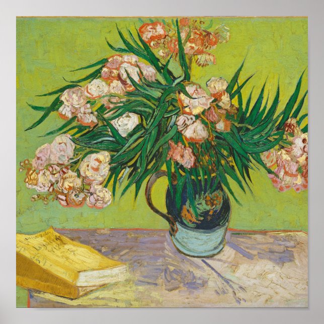 Vincent Van Gogh Oleanders Poster (Front)