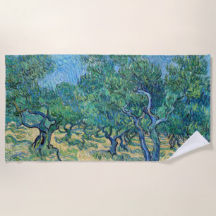 Vincent van Gogh - Olive Grove Beach Towel