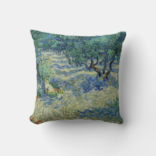 Vincent van Gogh - Olive Grove: Bright Blue Sky Cushion