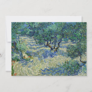 Vincent van Gogh - Olive Grove: Bright Blue Sky Invitation