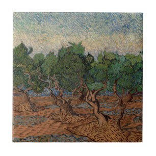 Vincent van Gogh - Olive Grove Ceramic Tile