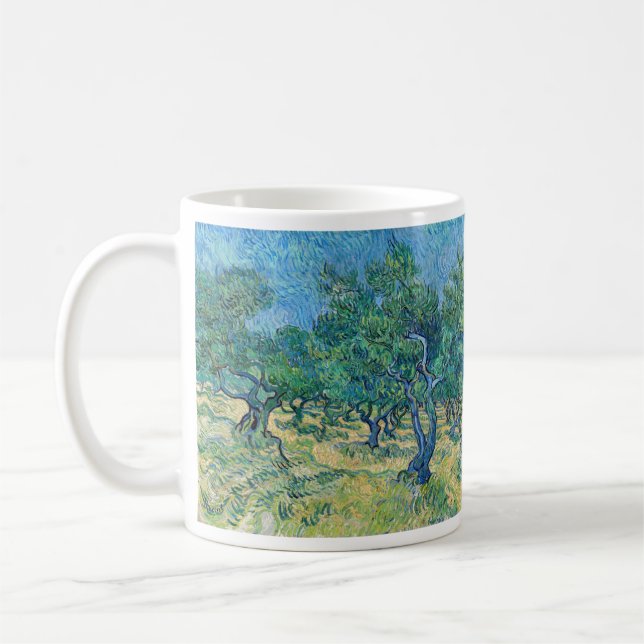 Vincent van Gogh - Olive Grove Coffee Mug (Left)