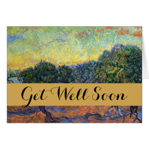 Vincent Van Gogh Olive Grove Impressionism Art