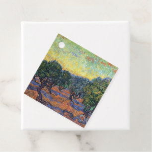Vincent Van Gogh Olive Grove Impressionism Art Favour Tags
