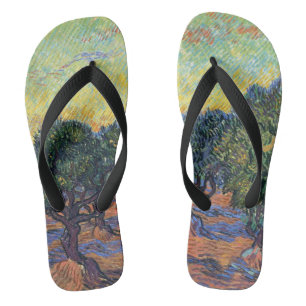 Vincent Van Gogh Olive Grove Impressionism Art Thongs