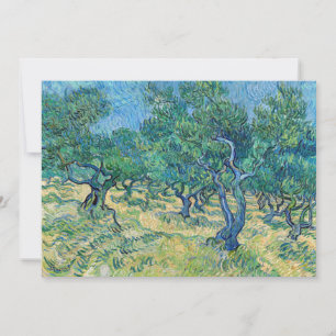 Vincent van Gogh - Olive Grove Invitation