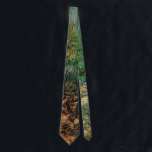 Vincent van Gogh - Olive Grove Tie<br><div class="desc">Olive Grove (1889) by Vincent van Gogh is a vintage Post Impressionism fine art landscape nature agricultural painting. An orchard of olive trees ready for harvest time. This is one of several studies of the olive trees that van Gogh painted while at the asylum. A farming and agriculture scene on...</div>