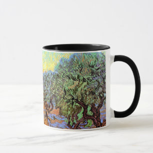 Vincent Van Gogh - Olive Grove with Orange Sky Mug