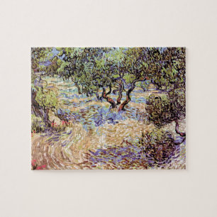 Vincent Van Gogh - Olive Orchard Fine Art Jigsaw Puzzle