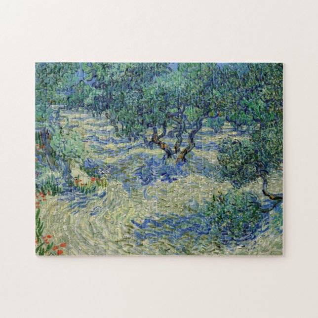 Vincent van Gogh - Olive Orchard Jigsaw Puzzle (Horizontal)