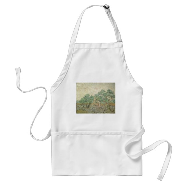 Vincent van Gogh - Olive Picking Standard Apron (Front)