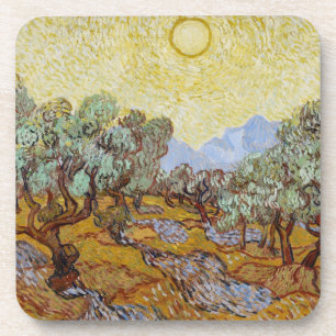 Vincent van Gogh Olive Trees, 1889 Coaster