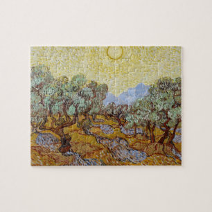 Vincent van Gogh   Olive Trees, 1889 Jigsaw Puzzle