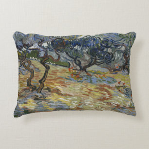 Vincent van Gogh - Olive Trees Decorative Cushion