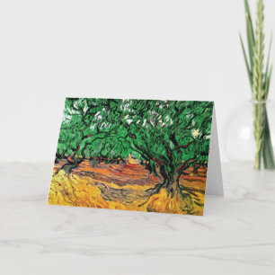 Vincent Van Gogh - Olive Trees Fine Art Card