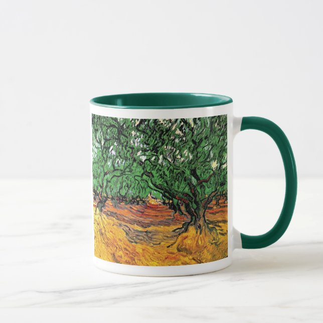 Vincent Van Gogh - Olive Trees Fine Art Mug (Right)