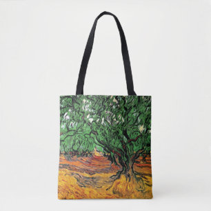 Vincent Van Gogh - Olive Trees Fine Art Tote Bag